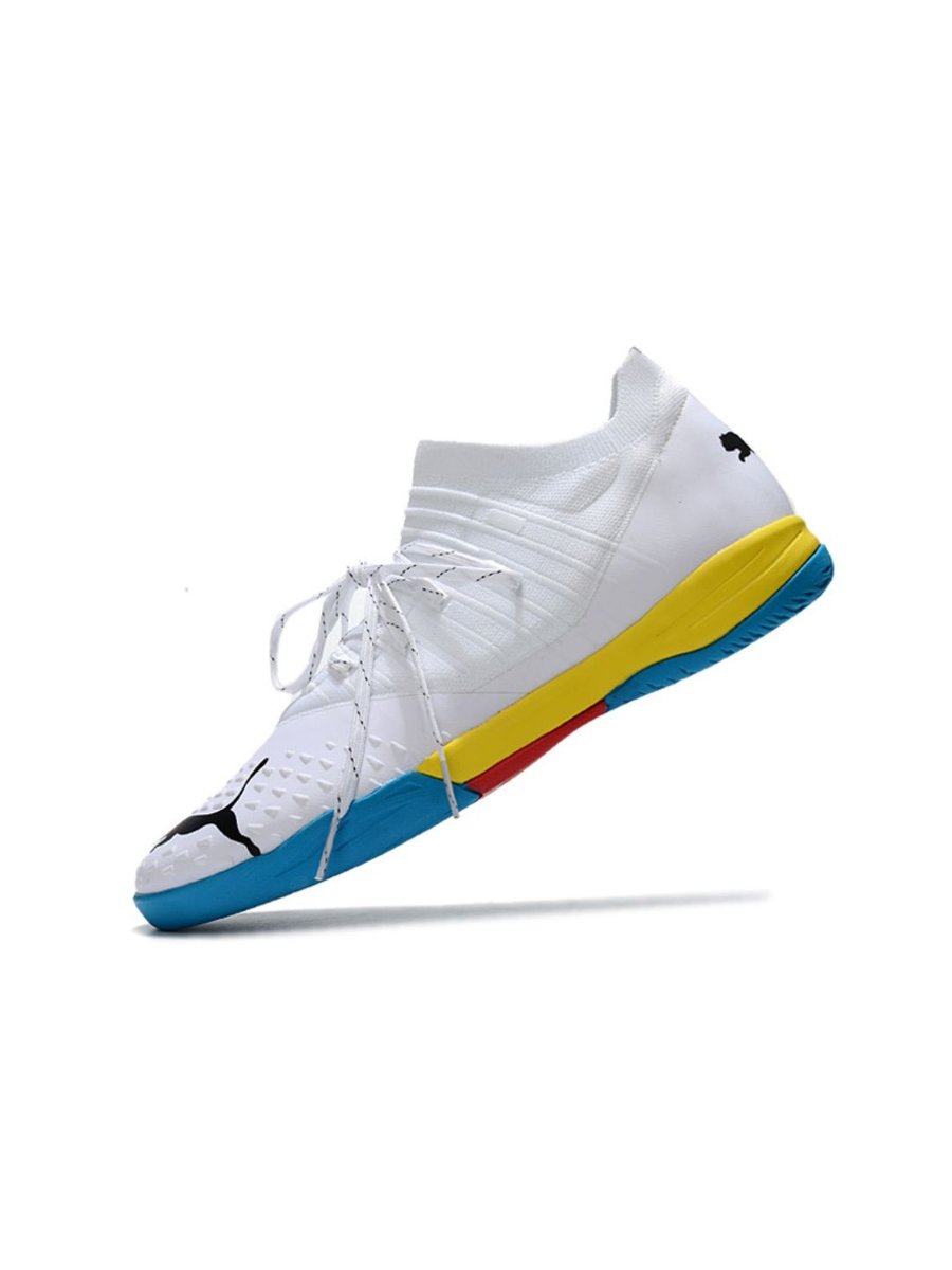 Футзалки Puma Future для зала, профессиональные, нескользящая подошва (DB) — фото 6