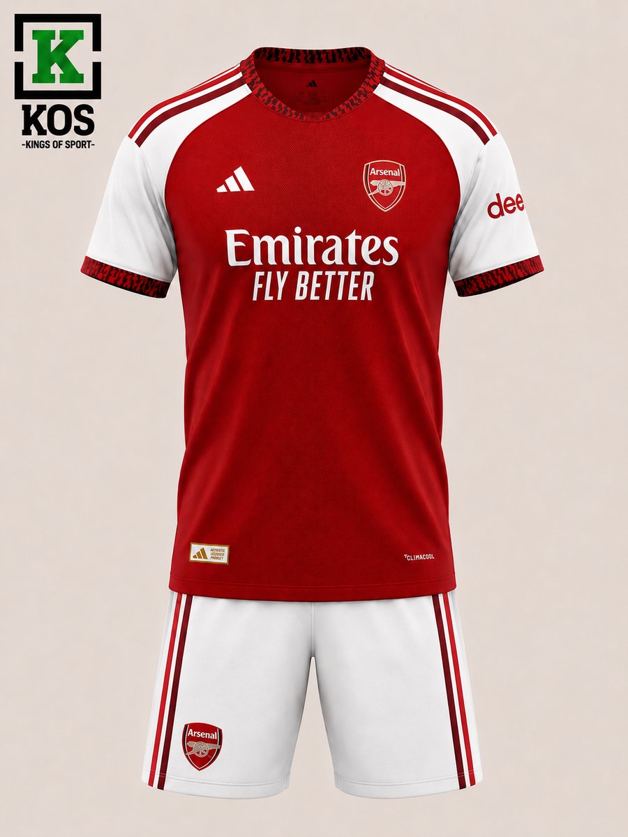 Futbol formasi Arsenal 26/27