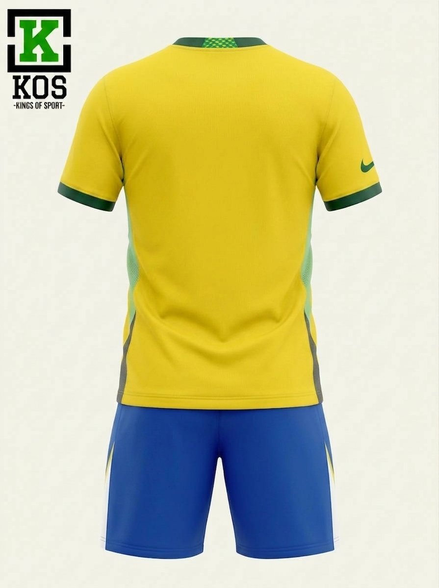 Futbol formasi Braziliya terma jamoasi uy o‘yinlari uchun 26/27 — rasm 2