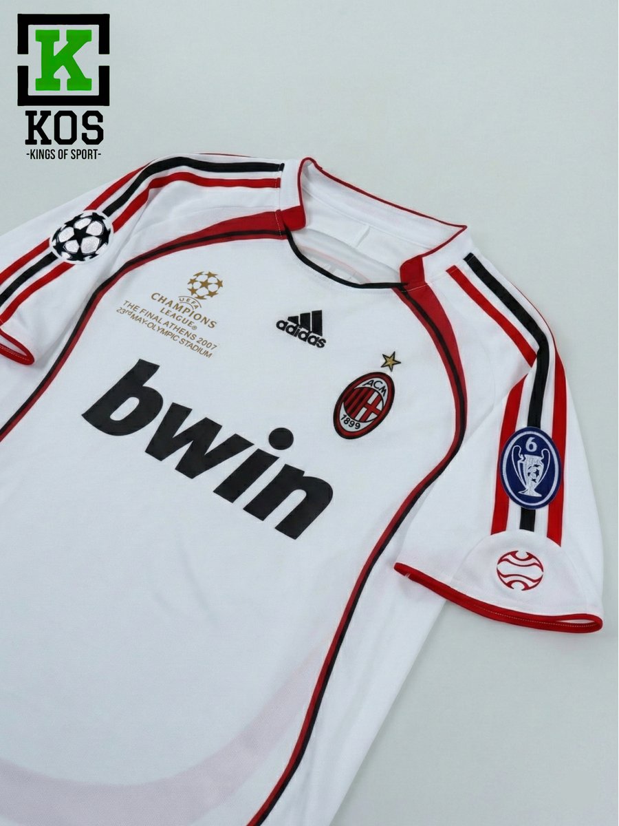 Retro Futbol Formasi Milan 2007 (W) — rasm 3