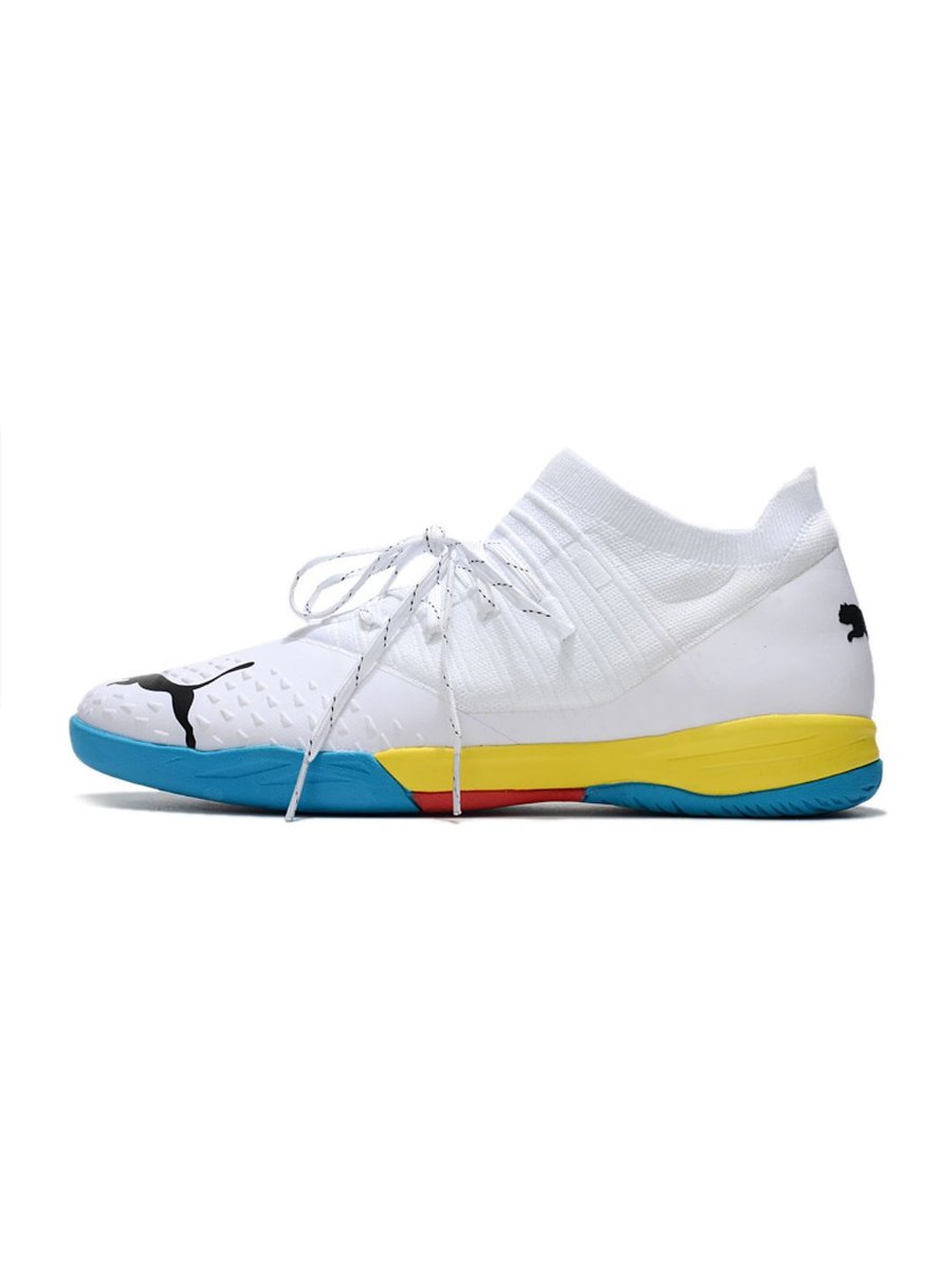 Футзалки Puma Future для зала, профессиональные, нескользящая подошва (Y) — фото 3